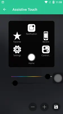 Assistive Touch iOS Style android App screenshot 1