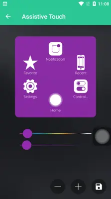 Assistive Touch iOS Style android App screenshot 5
